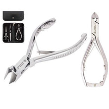 Load image into Gallery viewer, Kellermann 3 Swords Toe Nail Nipper and Beard Scissors Set 52353 Black
