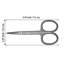 Load image into Gallery viewer, Kellermann 3 Swords Cuticle Scissors Curved INOX Stainless Steel AE 1911
