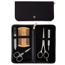 Load image into Gallery viewer, Kellermann 3 Swords Beard Care and Manicure Kit Combined L 5291 N- 5 Pieces
