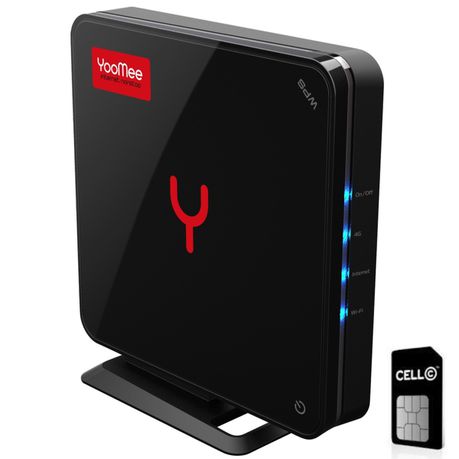 YooMee Box 4G LTE WiFi Router (CC Bundle) Buy Online in Zimbabwe thedailysale.shop