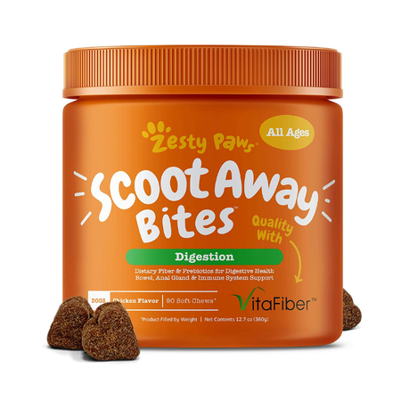 Scoot Away Soft Chews for Dogs - With Digestive Enzymes & Prebiotics Buy Online in Zimbabwe thedailysale.shop