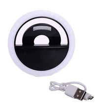 Load image into Gallery viewer, Arklite Mobile Selfie Ringlight Black
