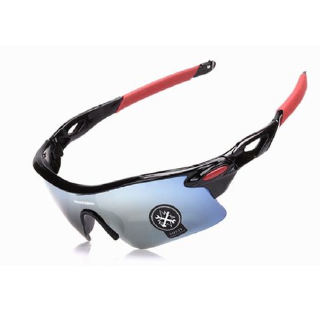 Polarized Sunglasses (UV400) - Unisex - Black & Red Buy Online in Zimbabwe thedailysale.shop