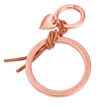 TROIKA Bag Charm with Two Charms TEMPTATION - Rose Gold Colour Buy Online in Zimbabwe thedailysale.shop