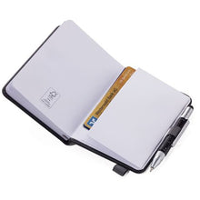 Load image into Gallery viewer, TROIKA Notepad DIN A7 with Multitasking Ballpoint Pen LILIPAD+LILIPUT Brown
