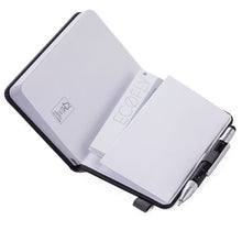 Load image into Gallery viewer, TROIKA Notepad DIN A7 with Multitasking Ballpoint Pen LILIPAD+LILIPUT Brown
