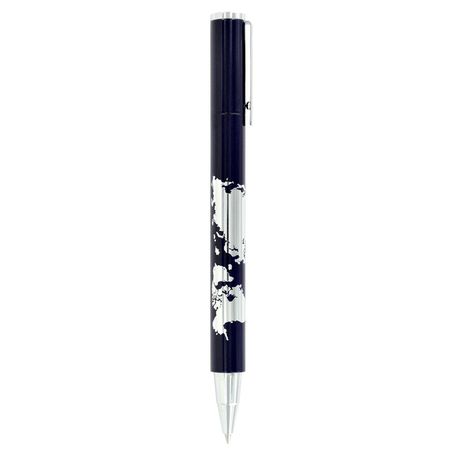 TROIKA Rollerball Pen World In Your Hand - Dark Blue Buy Online in Zimbabwe thedailysale.shop