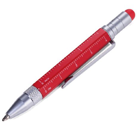 TROIKA Multitasking Mini Ballpoint Pen CONSTRUCTION LILIPUT - Red Buy Online in Zimbabwe thedailysale.shop