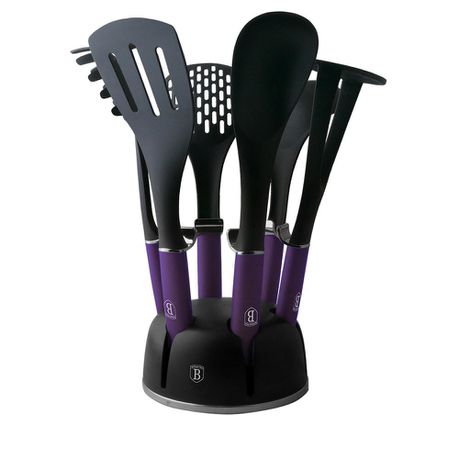 Berlinger Haus 7-Piece Nylon Kitchen Utensil Set - Metallic Line Purple Buy Online in Zimbabwe thedailysale.shop