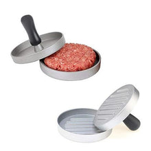 Load image into Gallery viewer, Heartdeco Aluminium Burger Meat Patty Press Maker Mould Outdoor Roast Plate
