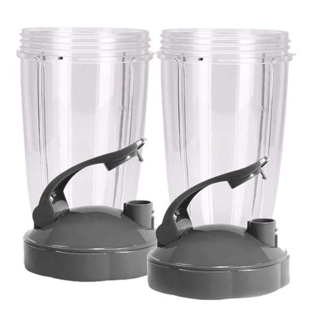 KitchenFX Nutribullet Replacement Cups Set of 2