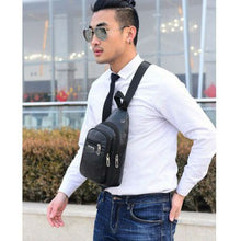 Load image into Gallery viewer, Shoulder Crossbody Sling Chest Camping Pack Bag-Black
