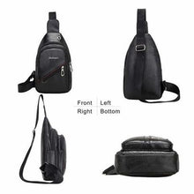 Load image into Gallery viewer, Shoulder Crossbody Sling Chest Camping Pack Bag-Black
