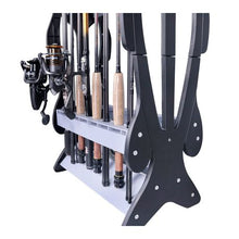 Load image into Gallery viewer, Predator Fishing 16 Rod Holder Storage Rack, Organiser &amp; Protector
