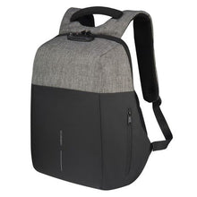 Load image into Gallery viewer, Volkano Anti-Theft Backpack - Smart Deux Series, Light Grey Edition
