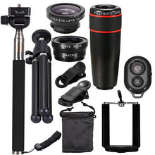 Load image into Gallery viewer, Techme Ultimate Photographic Lens Kit for Smartphone - Universal
