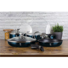 Load image into Gallery viewer, Berlinger Haus 12 Piece Marble Coating Cookware Set - Aquamarine Edition
