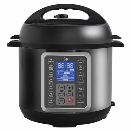 Mealthy MultiPot 9-in-1 Programmable Electric Pressure Cooker (6L) Buy Online in Zimbabwe thedailysale.shop