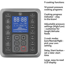 Load image into Gallery viewer, Mealthy MultiPot 9-in-1 Programmable Electric Pressure Cooker (6L)
