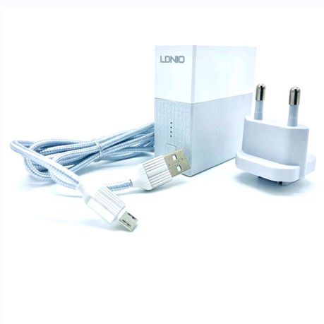LDNIO Charger & Power Bank 2 x USB 5200mAh Buy Online in Zimbabwe thedailysale.shop