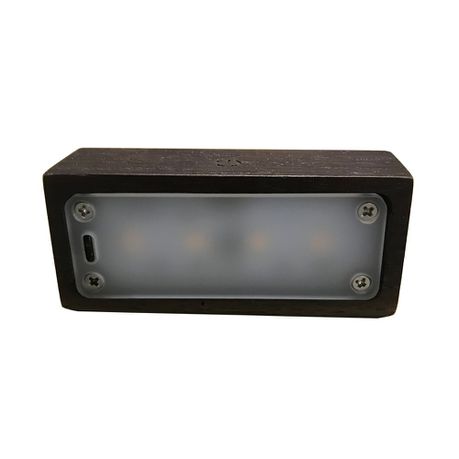 Creative Solid Wood LED Night Light - Dark Brown Buy Online in Zimbabwe thedailysale.shop