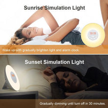 Load image into Gallery viewer, Gimmicks &amp; Gizmos Bedside Wake Up Light &amp; Alarm Clock Radio
