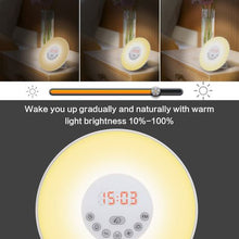 Load image into Gallery viewer, Gimmicks &amp; Gizmos Bedside Wake Up Light &amp; Alarm Clock Radio
