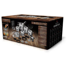 Load image into Gallery viewer, Blaumann 32-Piece Stainless Steel Cookware Set - Gourmet Line
