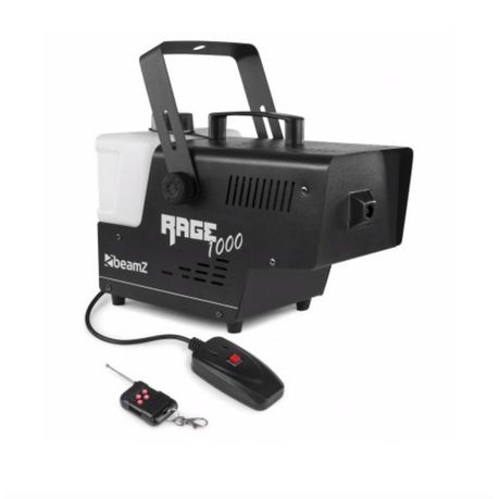 Beamz Rage1000 160.710B Smoke Machine with Wireless Controller