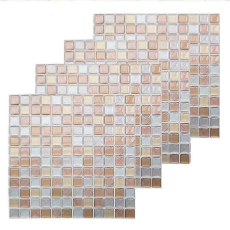 Self-Adhesive Backsplash Peel & Stick Kitchen Backsplash Tile Wall Stickers Buy Online in Zimbabwe thedailysale.shop