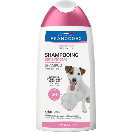 Shampoo Rinse-Free - Dogs - 250ml Buy Online in Zimbabwe thedailysale.shop