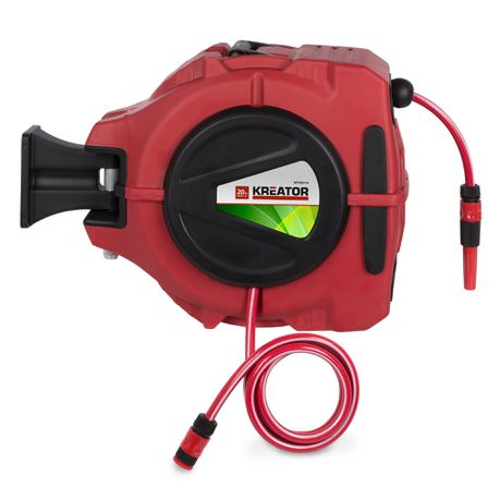 Kreator 20m Hose Reel and 1/2 Hose with Wall Mount - KRTGR6710 Buy Online in Zimbabwe thedailysale.shop