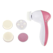 Load image into Gallery viewer, T4U 5 in 1 Facial Cleansing Brush and Massager Set
