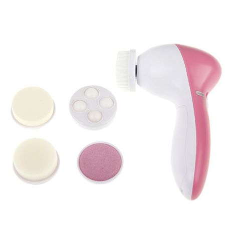 T4U 5 in 1 Facial Cleansing Brush and Massager Set