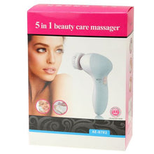 Load image into Gallery viewer, T4U 5 in 1 Facial Cleansing Brush and Massager Set

