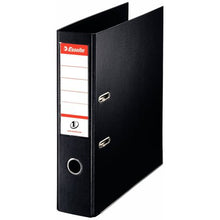 Load image into Gallery viewer, Esselte Lever Arch Polypropylene A4 70mm File - Black
