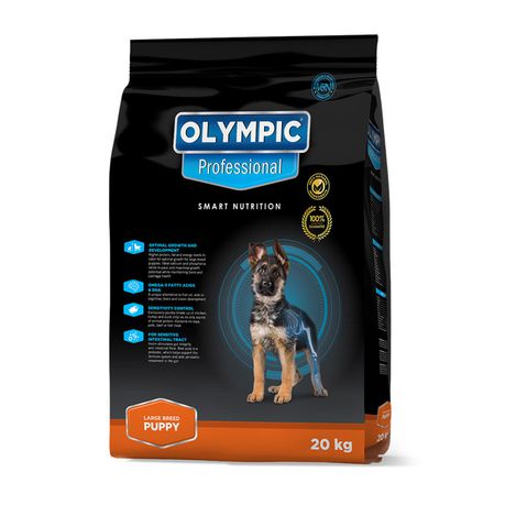 Olympic Professional Large Breed Puppy 20kg Buy Online in Zimbabwe thedailysale.shop