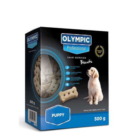 Olympic Professional Biscuits Puppy 500g Buy Online in Zimbabwe thedailysale.shop