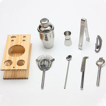 Load image into Gallery viewer, 9 in 1 Stainless Steel 750ml Cocktail Set
