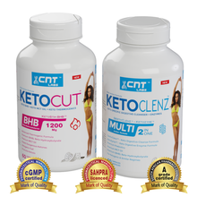 Load image into Gallery viewer, Keto Cut 60's + Keto Clenz 60's Value Pack CNT LABS
