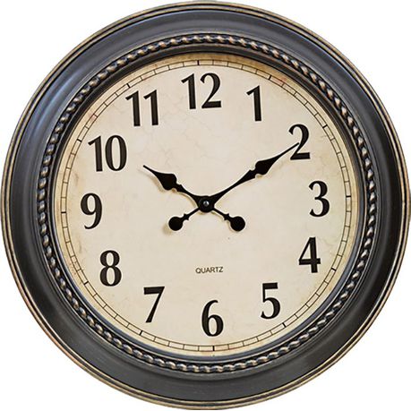 Roma 550mm wall clock Buy Online in Zimbabwe thedailysale.shop
