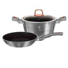 Load image into Gallery viewer, Berlinger Haus 3-Piece Titanium Coating Cookware Set - Moonlight Edition
