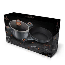 Load image into Gallery viewer, Berlinger Haus 3-Piece Titanium Coating Cookware Set - Moonlight Edition
