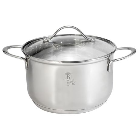 Berlinger Haus 20cm Stainless Steel Casserole - Silver Jewellery Collection Buy Online in Zimbabwe thedailysale.shop