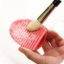 Load image into Gallery viewer, 10 Piece Powder Brush Sponge Puff Cleaning Egg Set Beauty Makeup Tool-Pink

