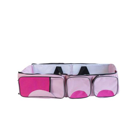 Multi-function Portable Travel Bed - Pink Buy Online in Zimbabwe thedailysale.shop