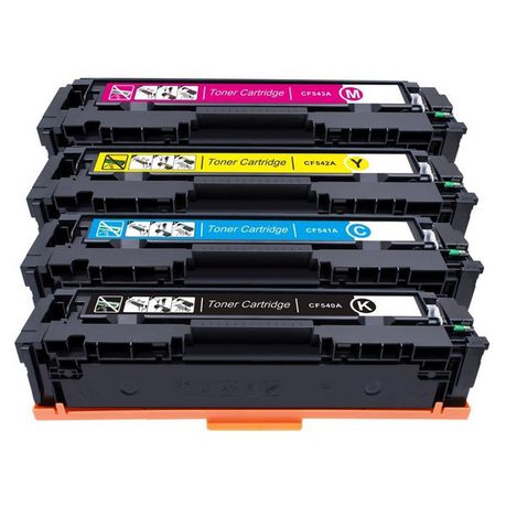 HP 203A / CF540A / CF541A / CF542A / CF543A Multipack - Compatible Buy Online in Zimbabwe thedailysale.shop
