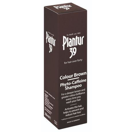 Plantur 39 Colour Brown Phyto-Caffeine Hair Loss Shampoo 250 ml Buy Online in Zimbabwe thedailysale.shop