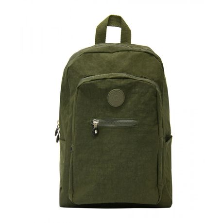 Side Kick Logan Backpack -Olive Buy Online in Zimbabwe thedailysale.shop