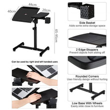 Load image into Gallery viewer, Heartdeco Standing Overbed Sofa Laptop Table
